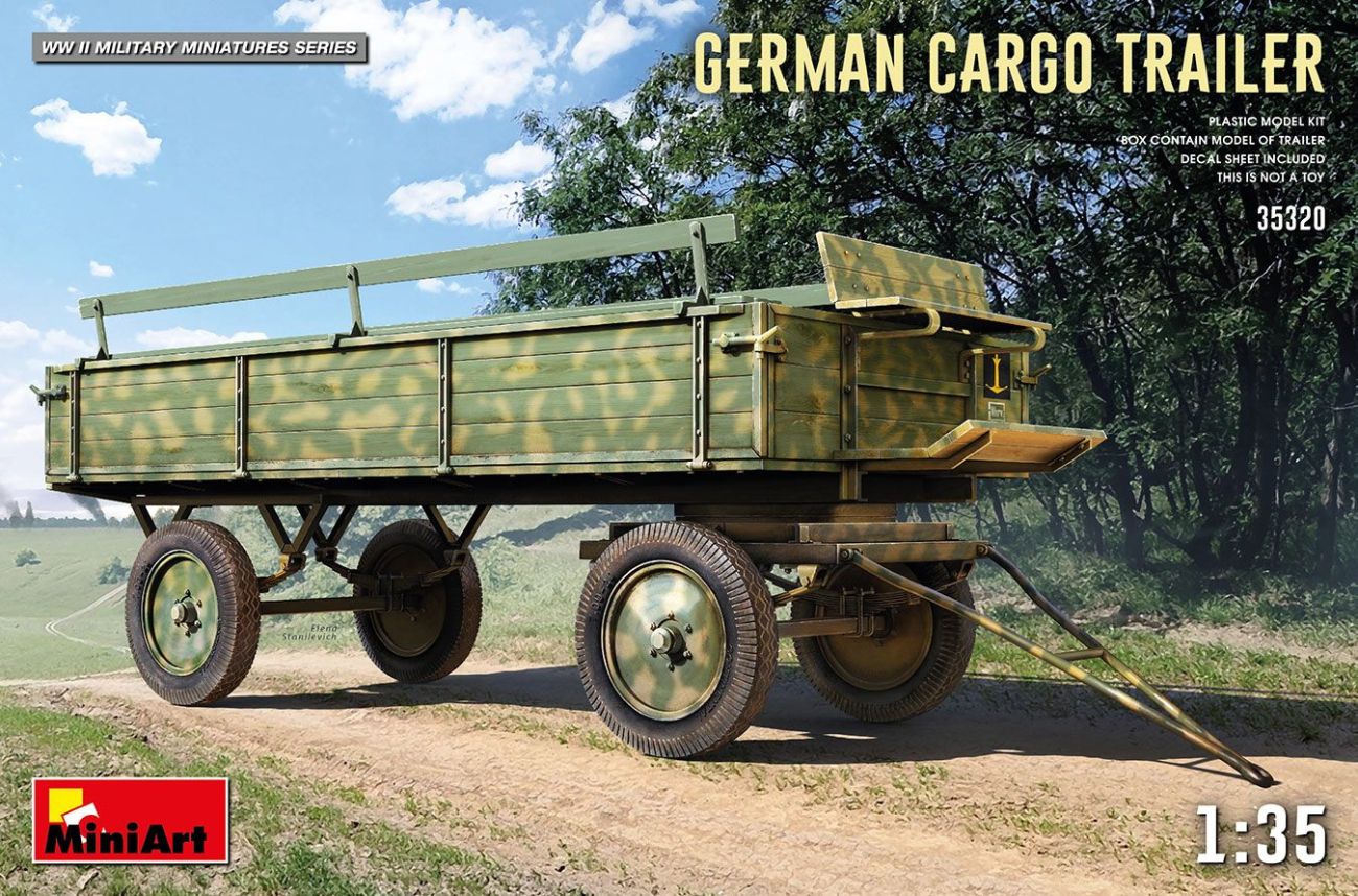 1:35 GERMAN CARGO TRAILER