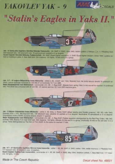 1:48 Yakovlev Yak-9 