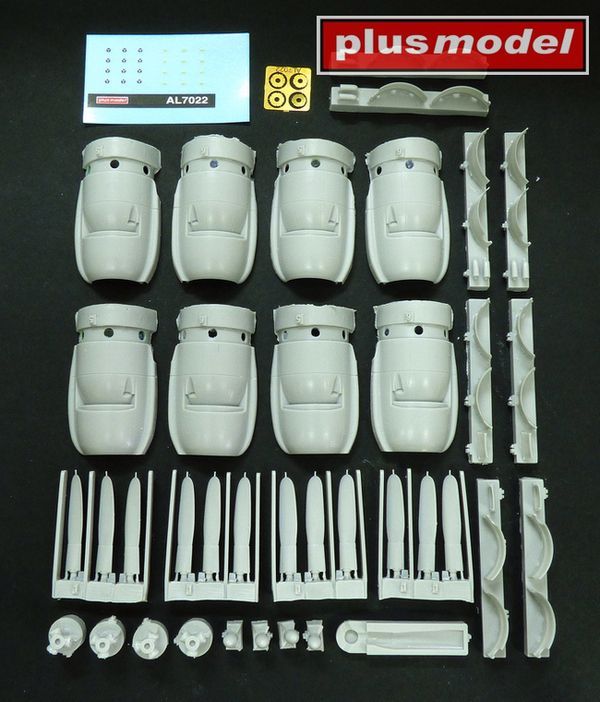 1:72 Opravný motorový set pro C-121 Constelation