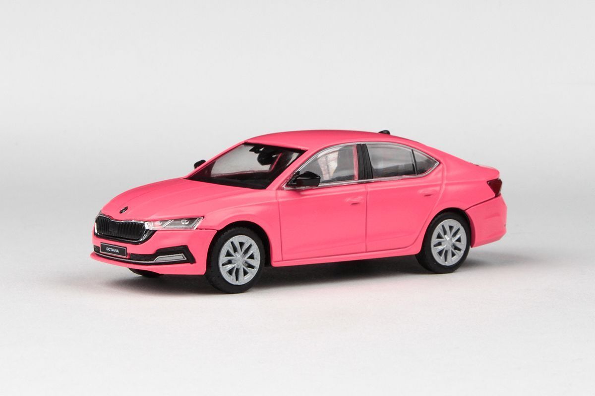 1:43 Škoda Octavia IV (2020) - Růžová