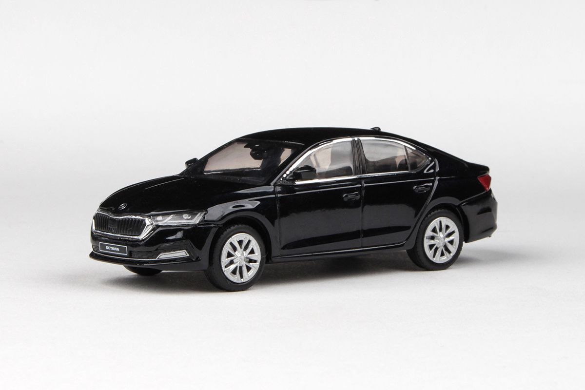 1:43 Škoda Octavia IV (2020) - Černá Crystal Metalíza