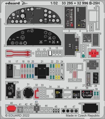 1:32 North-American B-25H Mitchell interior