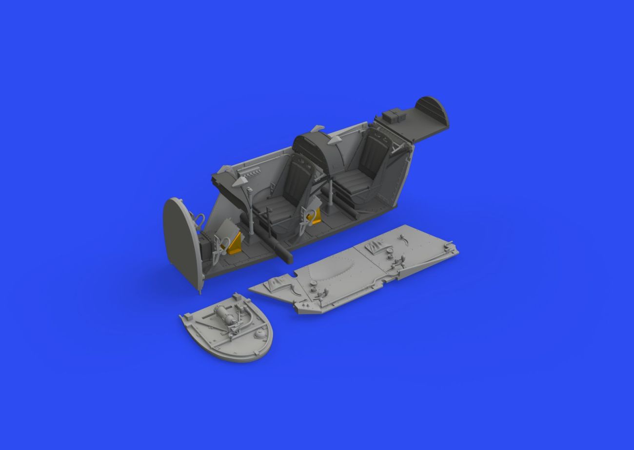 1:48 Z-126 Trener cockpit 3D PRINTED