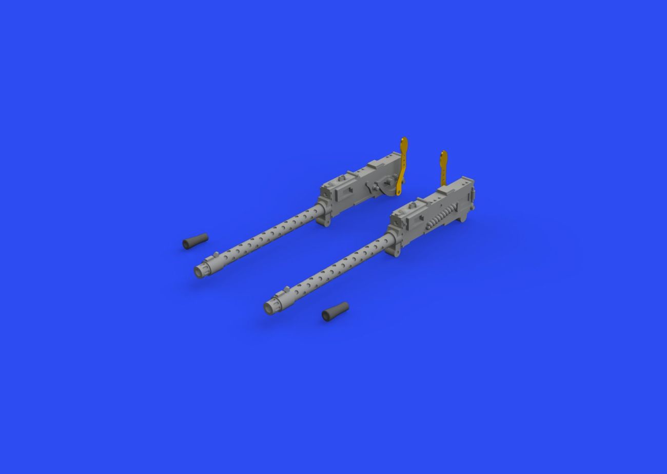 1:48 Mitsubishi A6M2 Zero cannon barrels & cockpit guns 3D