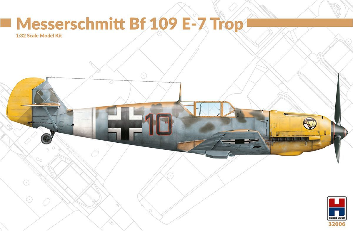 1:32 Messerschmitt Bf 109 E-7 Trop