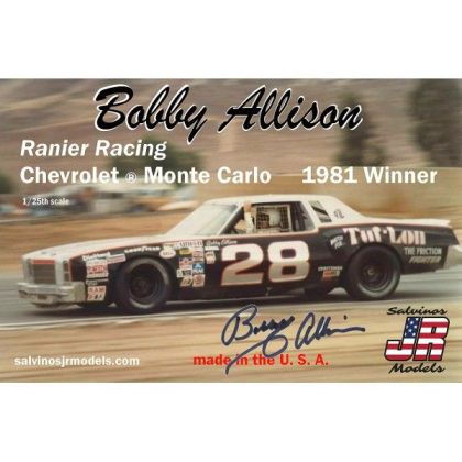 1:25 Bobby Allison #28 Tuflon Monte Carlo 1981