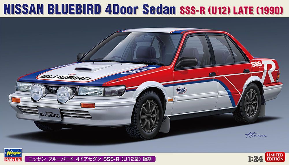 1:24 Nissan Bluebird 4Door Sedan SSS-R (U12) Late (1990)