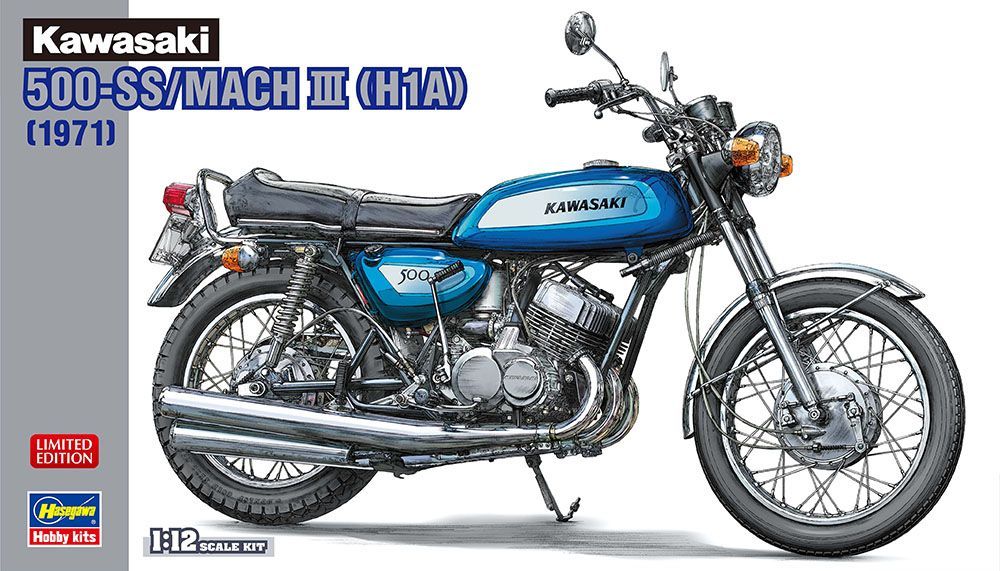 1:12 Kawasaki 500-SS/Mach III (H1A) (1971)
