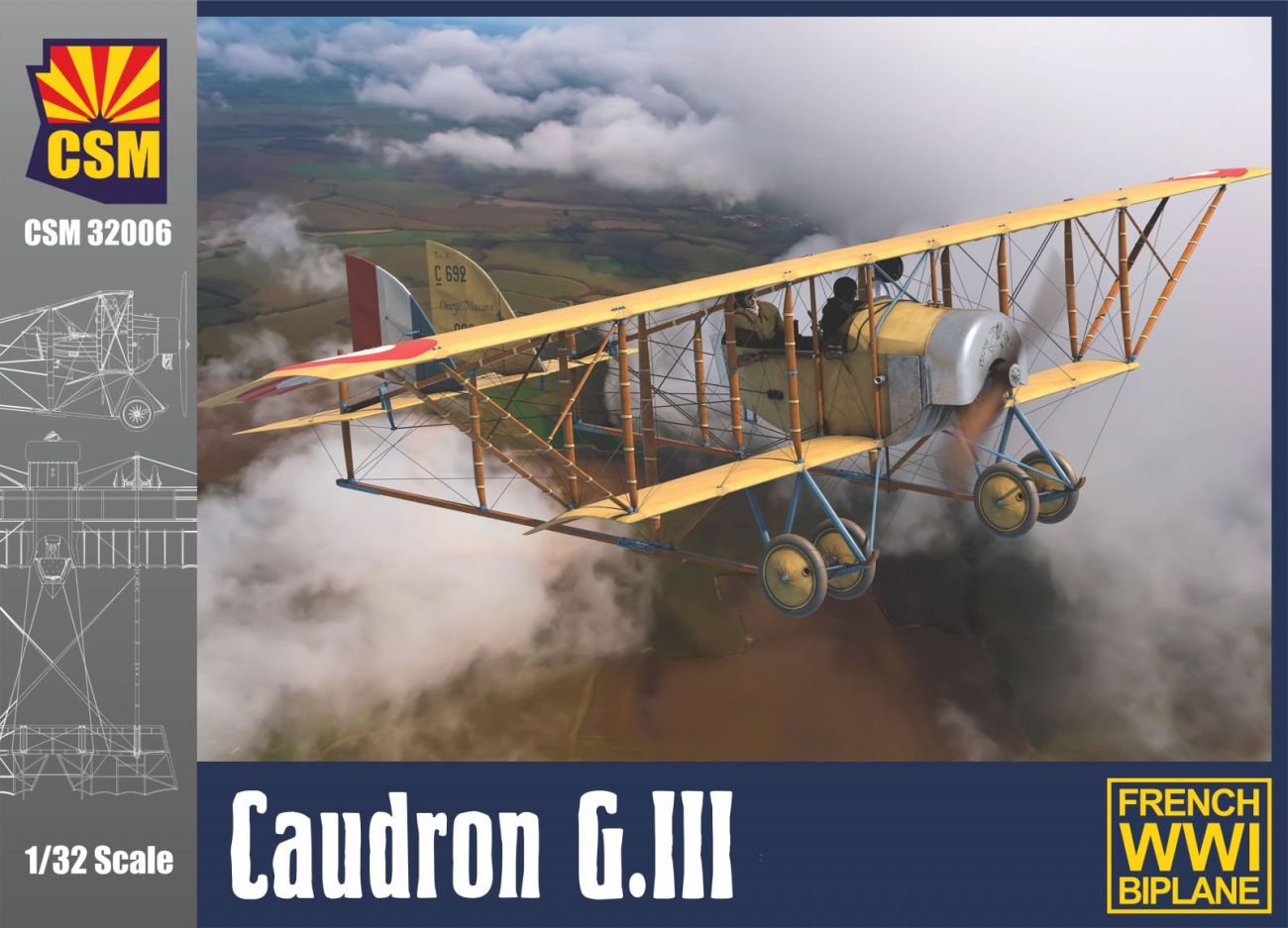 1:32 Caudron G.III