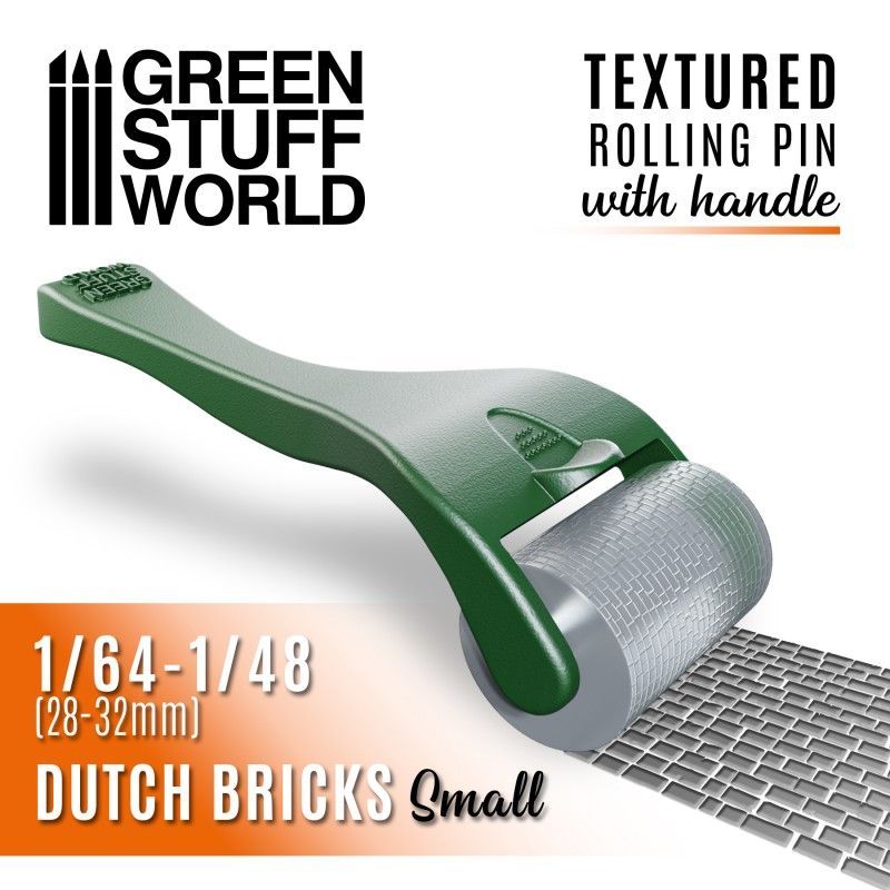 1:64-1:48 Rolling pin with Handle - Dutch Bricks Small