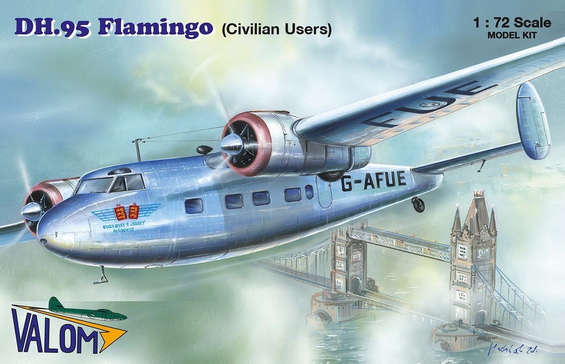 1:72 DH.95 Flamingo Civil Users