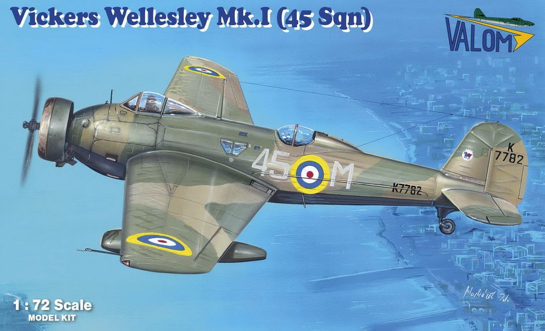 1:72 Vickers Wellesley Mk.I (45 Sqn)