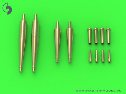 1:48 Spitfire Mk.Vc - Hispano 20mm cannons in fairings and Browning .303 barrel tips (for Eduard)