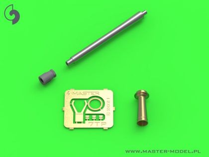 1:35 Polish light tank 7TP - single turret - 37mm Bofors wz.36 gun barrel & signal horn (for IBG)