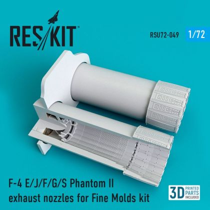 1:72 McDonnell F-4E/ F-4J/ F-4F/ F-4G/ F-4S Phantom II exhaust nozzles