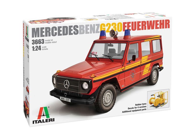 1:24 Mercedes Benz G230 Feuerwehr