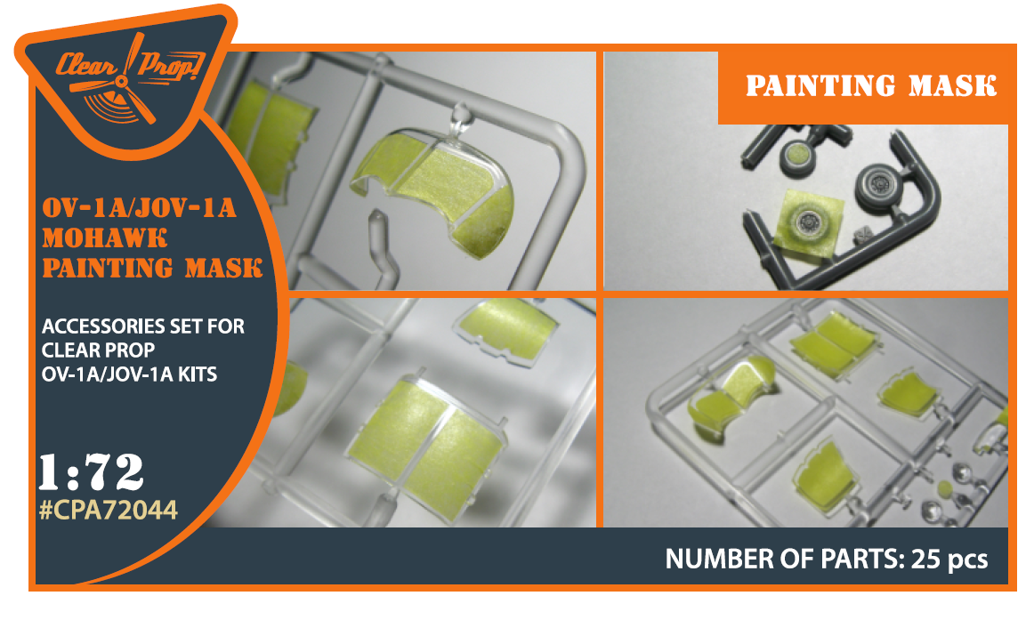 1:72 OV-1 A/JOV-1A Mohawk for CP kit painting mask 