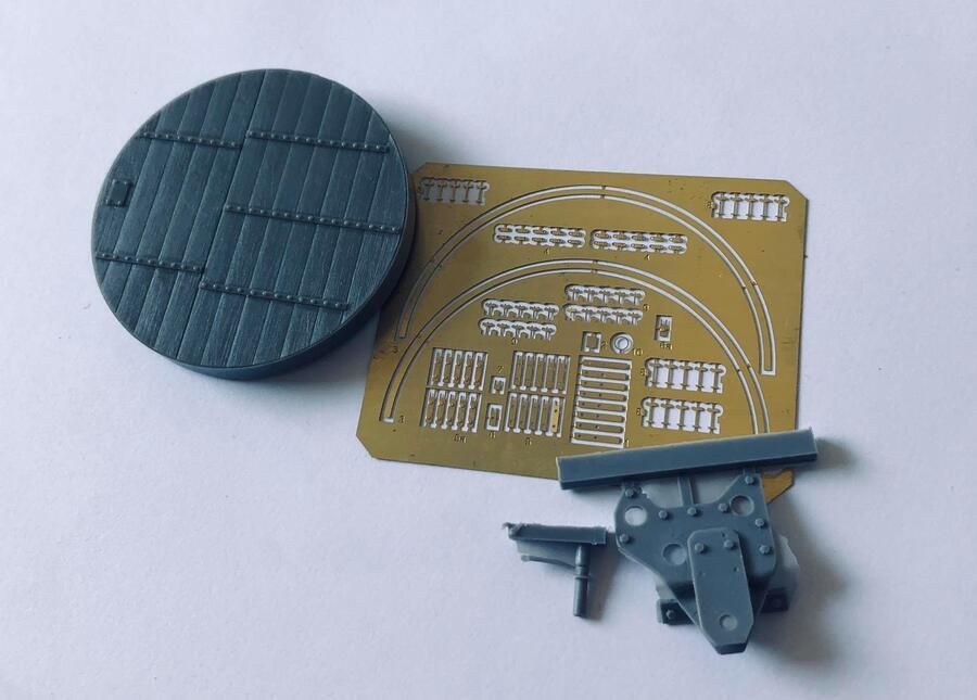 1:35 BERGEPANTHER 06.1943 2ND VARIANT, CONVERSION SET FOR PANTHER D