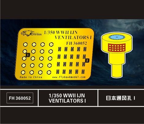 1:350 WWII IJN Ventilator I (20 Pcs.)