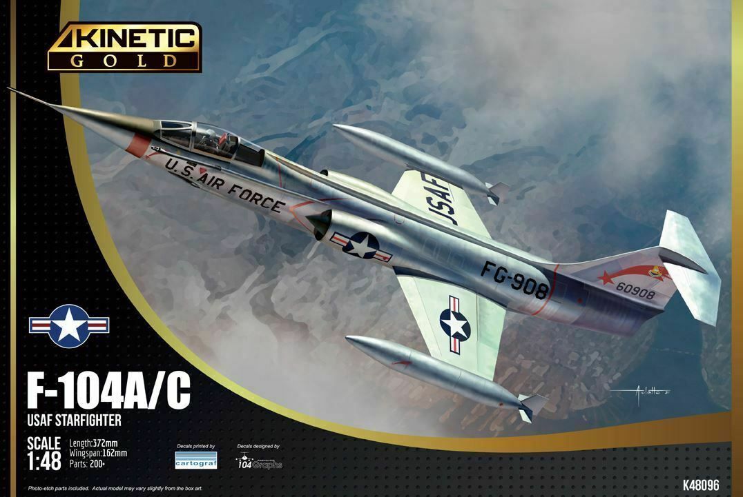 1:48 F-104A/C USAF Starfighter