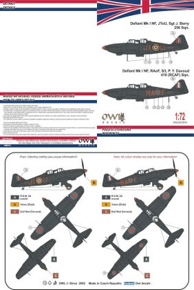 1:72 Defiant Mk I NF Part 3