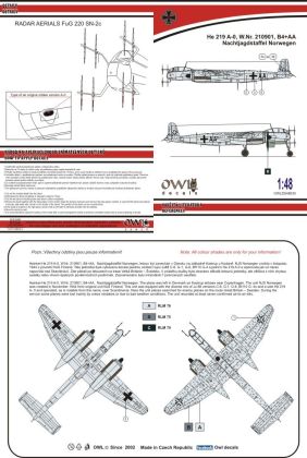 1:48 He 219 A-0, B4+AA