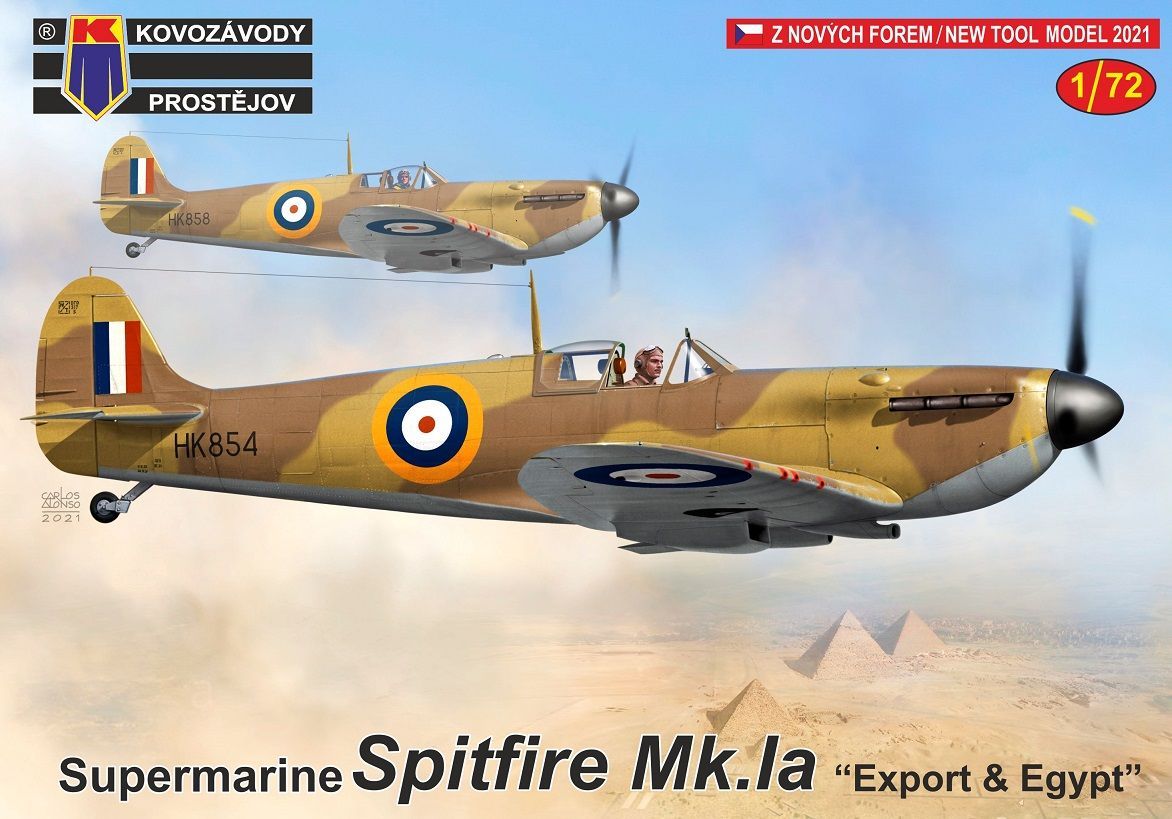 1:72 Spitfire Mk.Ia „Export & Egypt“
