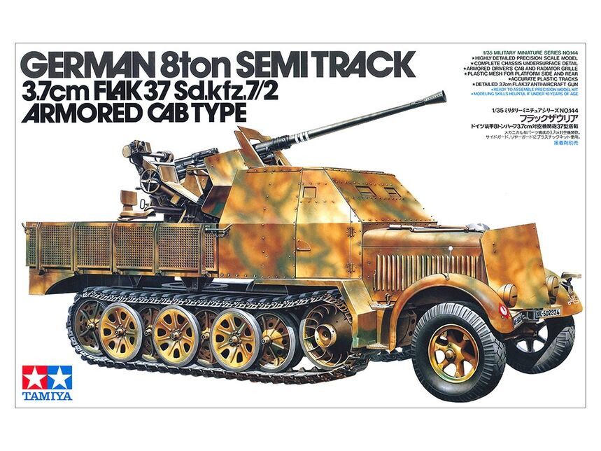 1:35 8ton Semitrack 3.7cm Flak37
