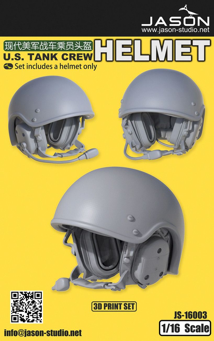 1:16 U.S. Tank Crew Helmet 3