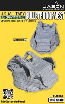 1:16 U.S. Military Bulletproof Vest 1