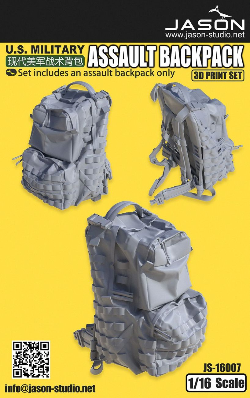 1:16 U.S. Military Assault Backpack 2