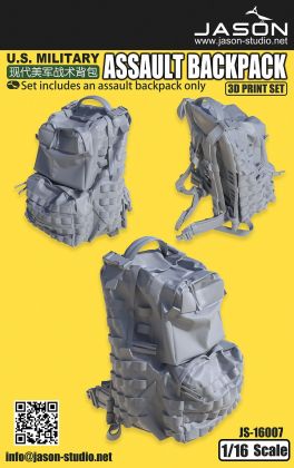 1:16 U.S. Military Assault Backpack 2