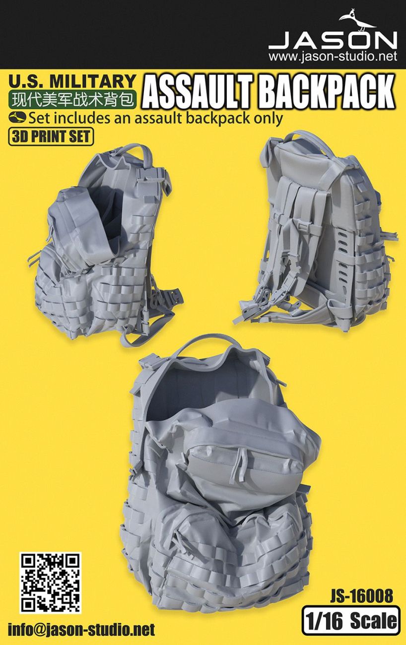 1:16 U.S. Military Assault Backpack 3