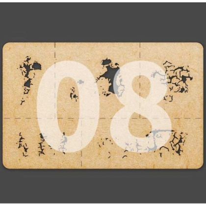 1:24/1:35/1:32 Paint Crack Effects Airbrush Stencils