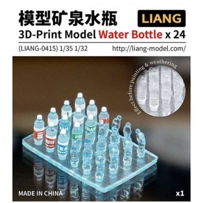 1:32/1:35 3D-Print Model Water Bottle x 24