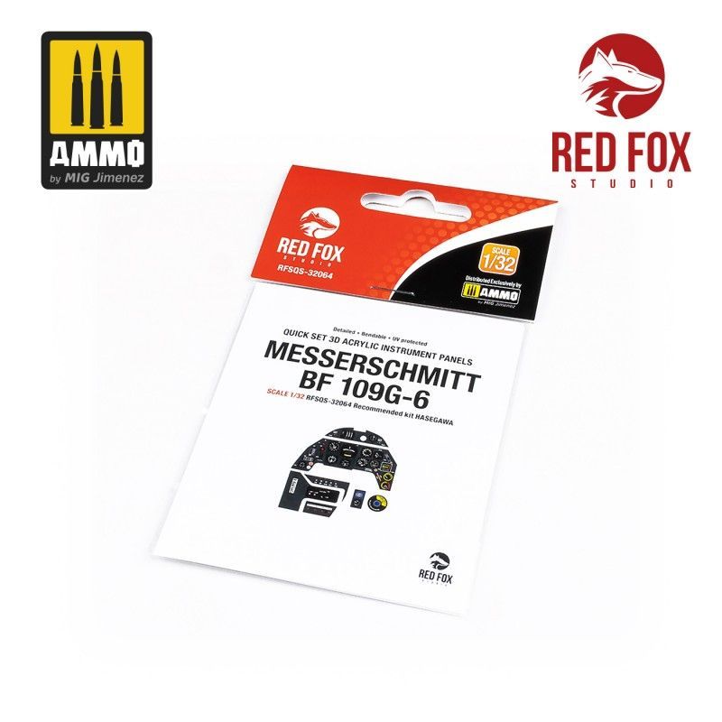 1:32 Messerschmitt Bf 109G-6 (for Hasegawa kit)
