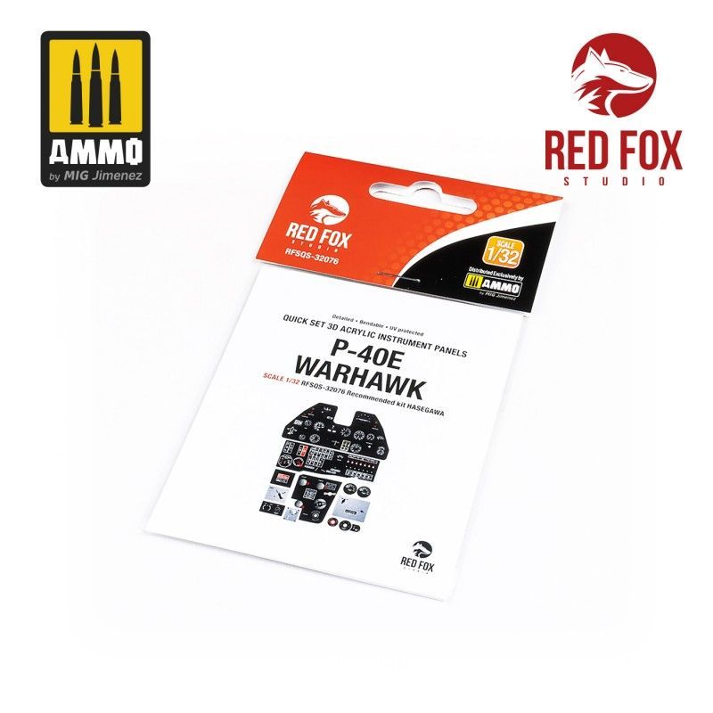 1:32 P-40E Warhawk (for Hasegawa kit)