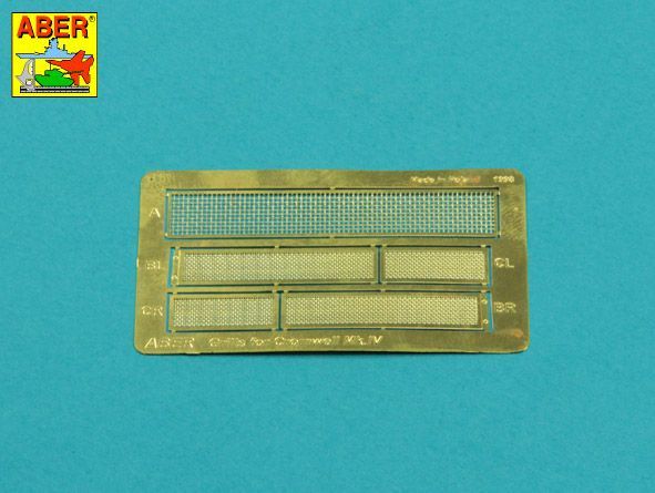 1:35 Grilles for Cromwell Mk.IV & Centaur C.S. Mk.IV