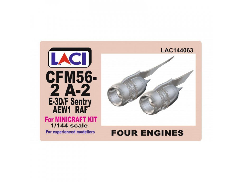 1:144 CFM56-2 E-3 SENTRY (FOR MINICRAFT)