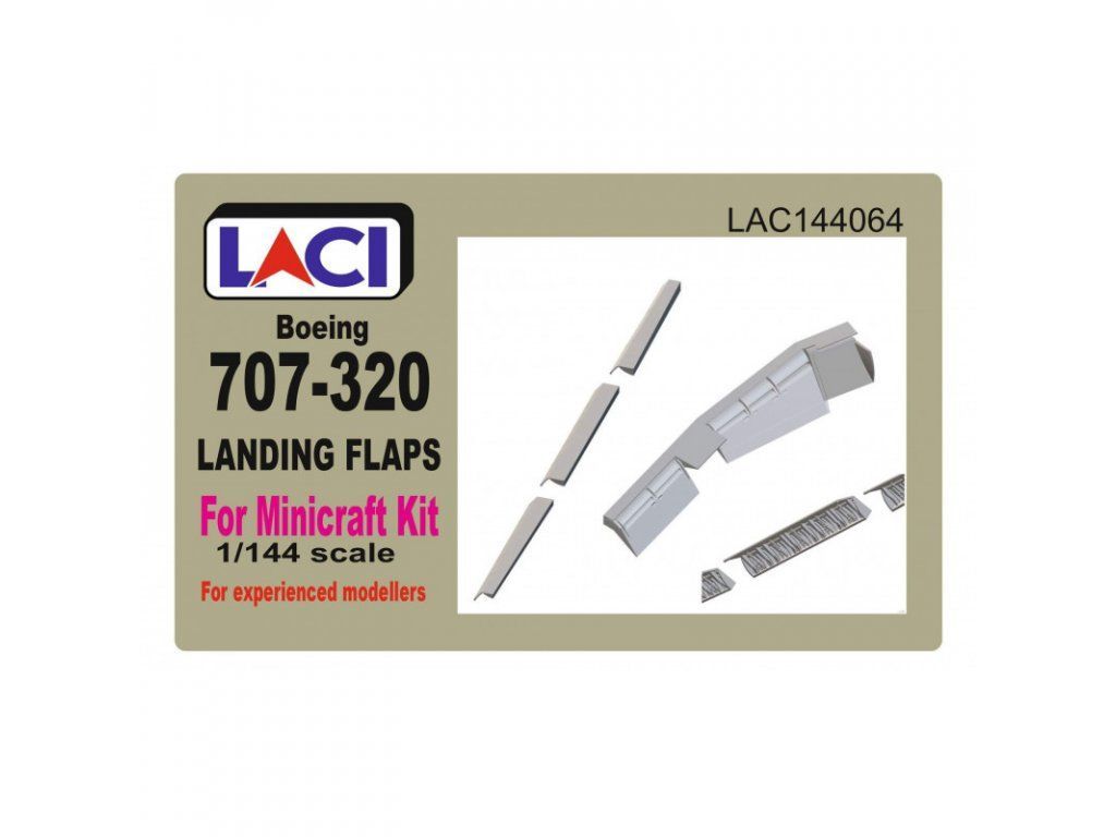 1:144 BOEING 707-320 FLAPS (FOR MINICRAFT)