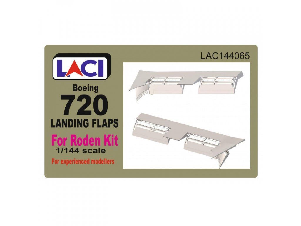 1:144 BOEING 720 LANDING FLAPS (FOR RODEN)