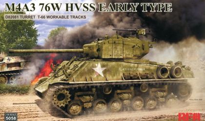 1:35 M4A3 76W HVSS Early Type