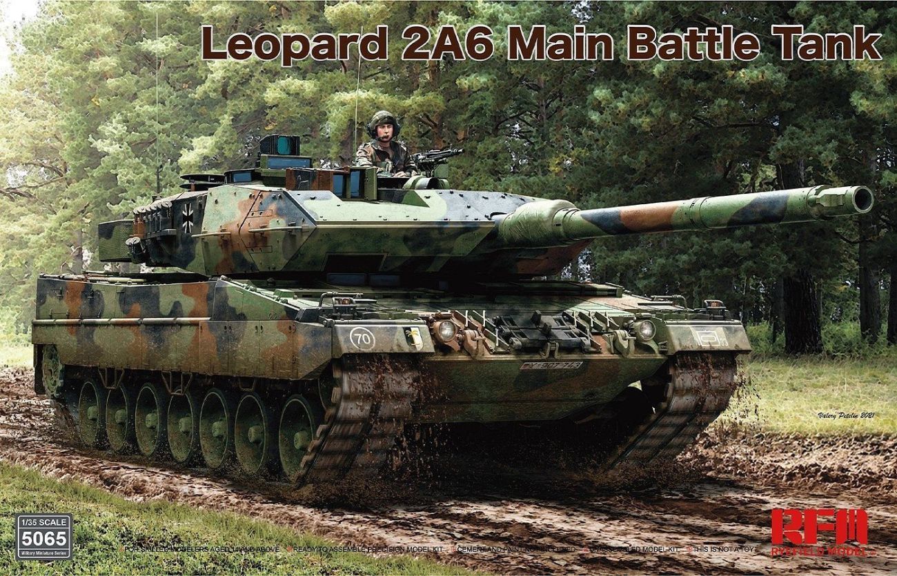 1:35 Leopard 2A6 Main Battle Tank