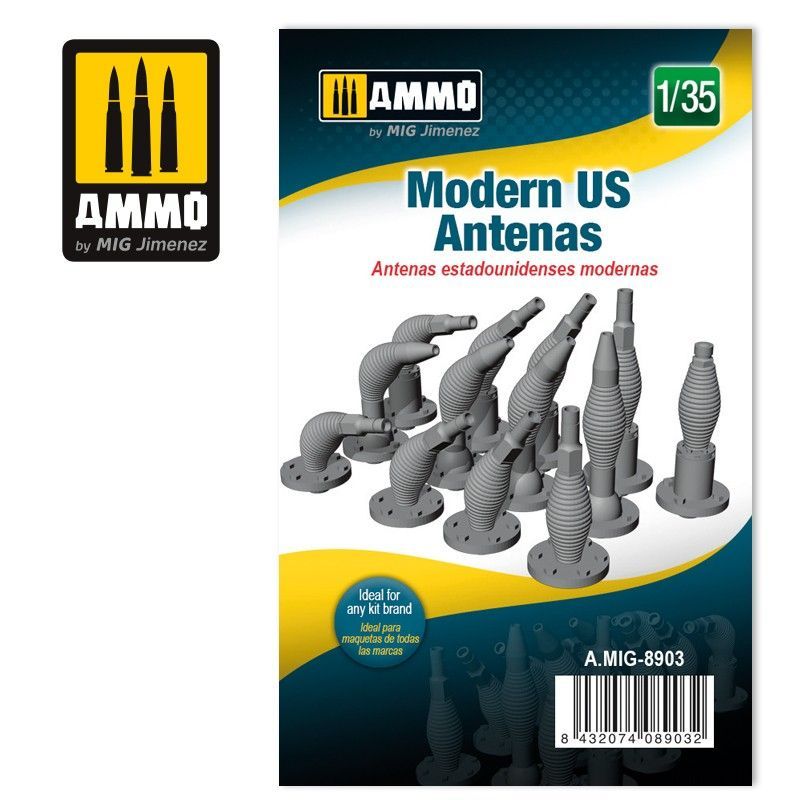 1:35 Antenas USA modernas - modelos surtidos