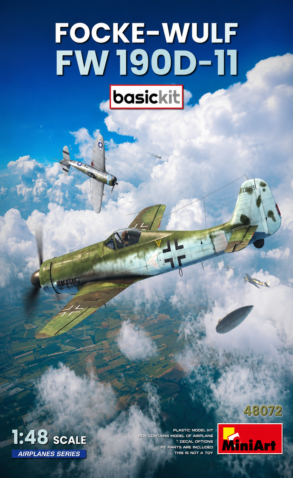 1:48 FOCKE-WULF FW 190D-11. BASIC KIT