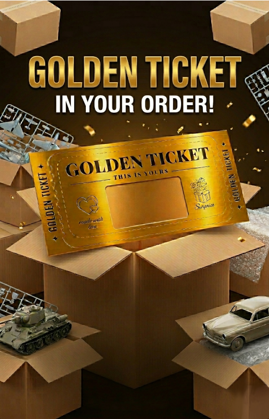 GOLDEN TICKETS HAVE ARRIVED!