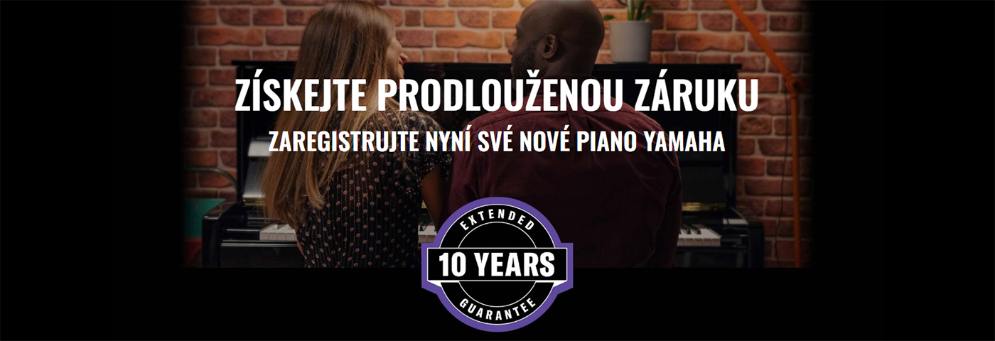 Záruka klavíry, pianina - 5 let