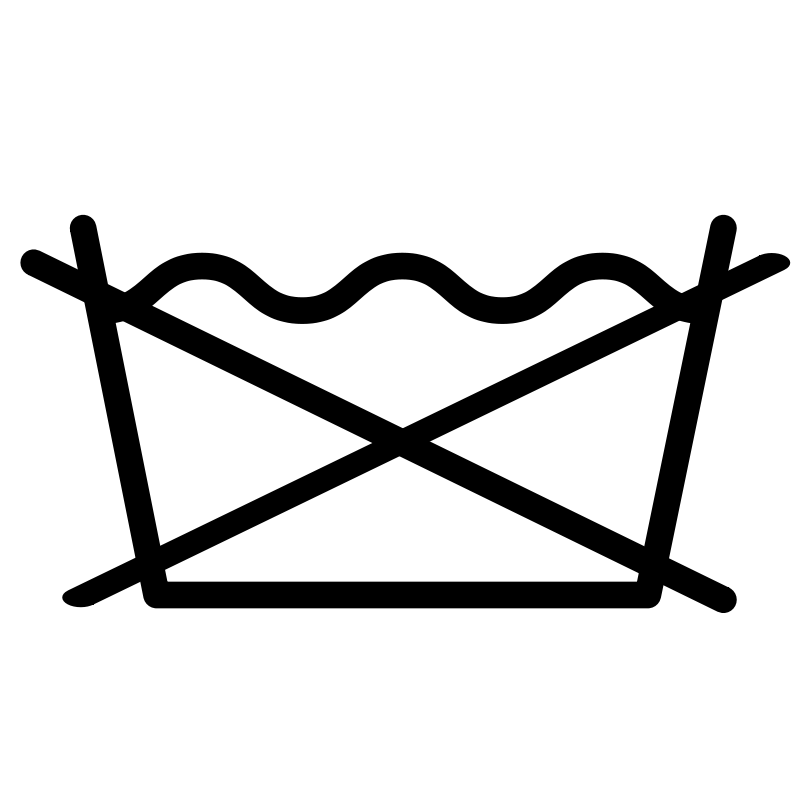 Výrobek se nesmí prát