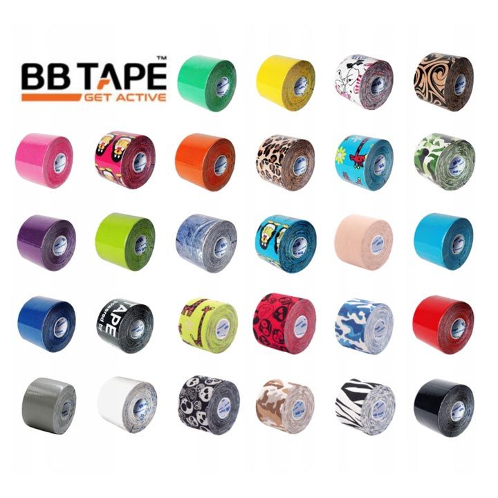 BB Tape - kineziologický tejp z bavlny 5m x 5cm