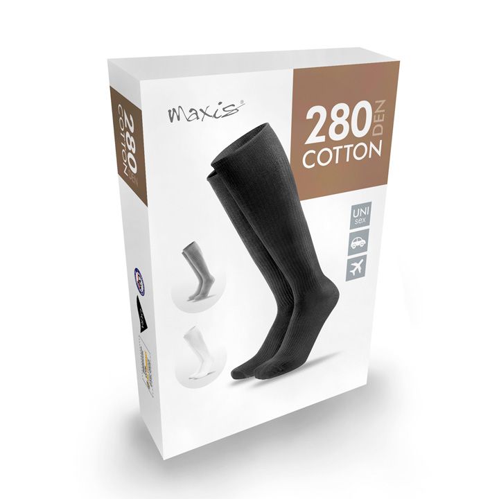 Maxis RELAX 280 DEN COTTON - lýtkové podkolenky